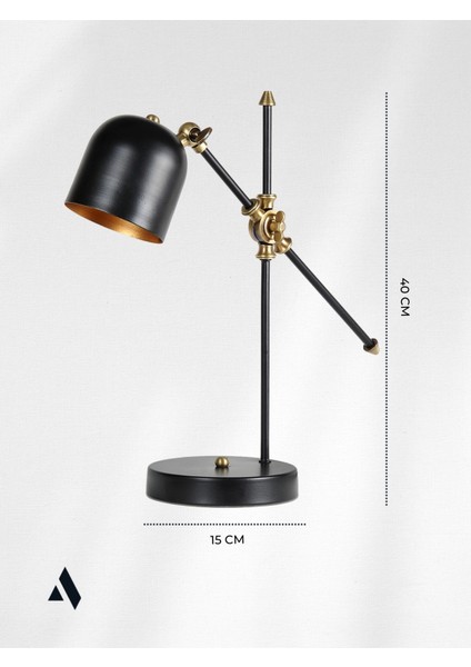 Orion Çalışma ve Okuma Masa Lambası – Ayarlanabilir, Metal Gövde, Ce Sertifikalı