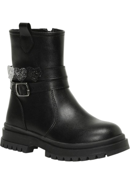 Puspe F4PR Siyah Kız Çocuk Biker Bot Termo Taban fırsatları