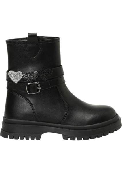 Puspe F4PR Siyah Kız Çocuk Biker Bot Termo Taban indirimleri
