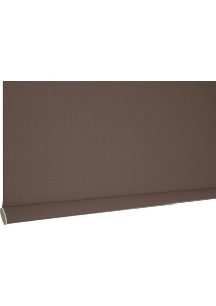 Home Tatlı Kahve Rengi Düz Mekanize Stor Perde Yüksek Kalite Metropol Serisi modelleri