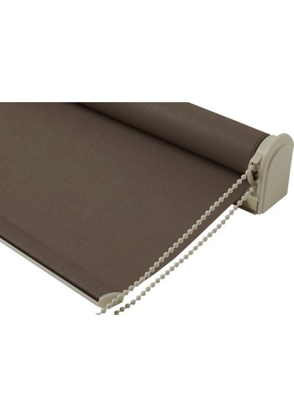 Home Tatlı Kahve Rengi Düz Mekanize Stor Perde Yüksek Kalite Metropol Serisi fırsatları