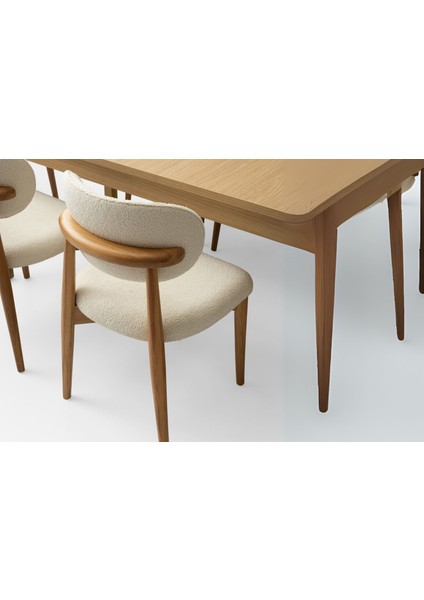 Folt Brown Yemek Odası Takımı