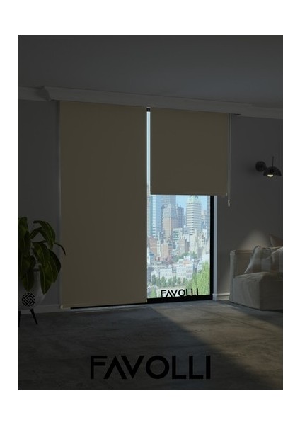 Bej Karartma Blackout Stor Perde Metal Ithal Kasa Işık Geçirmez fiyatları