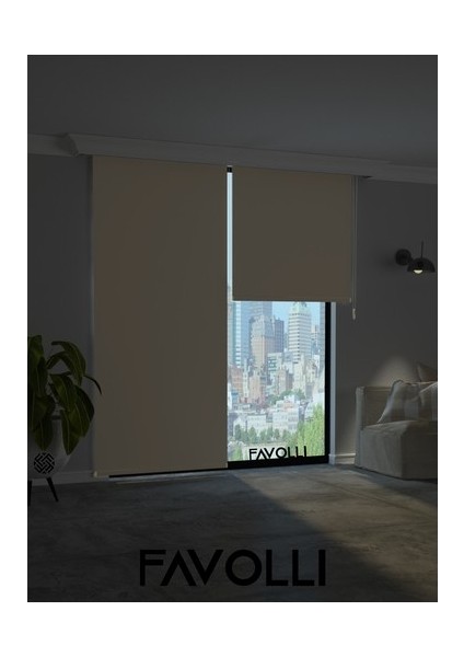 Krem Karartma Blackout Stor Perde Metal Ithal Kasa Işık Geçirmez fiyatları