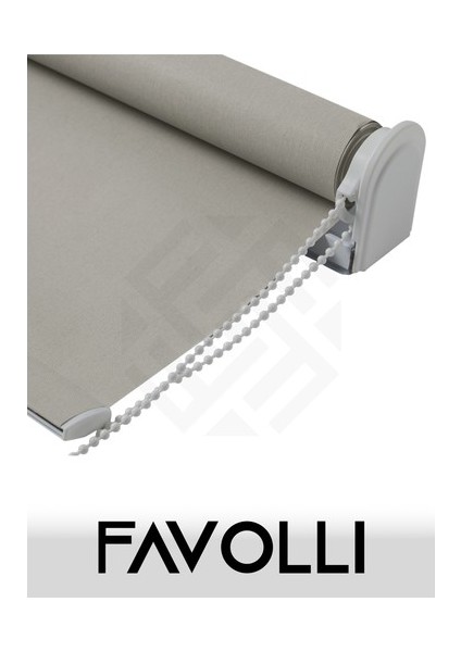 Açık Gri Karartma Blackout Stor Perde Metal Ithal Kasa Işık Geçirmez fırsatları