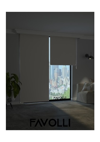 Açık Gri Karartma Blackout Stor Perde Metal Ithal Kasa Işık Geçirmez fiyatları