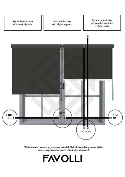 Koyu Gri Blackout Stor Perde Ithal Metal Kasa Tam Karartma Özelliği 90x260 cm indirimleri