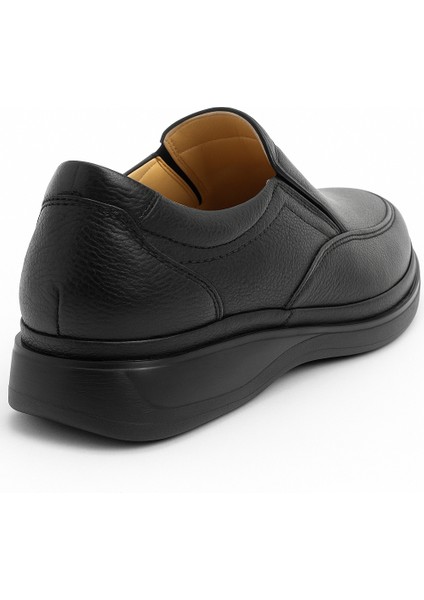 GR0373 Hakiki Deri Hafif Poli Taban Rahat Günlük Ayak Sağlığına Uygun Erkek Ayakkabı