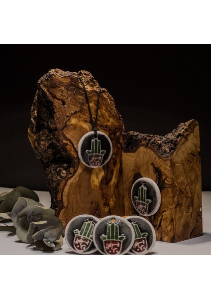 Fatma’nın Eli Seramik Kolye – Stres ve Denge Kolyesi indirimleri