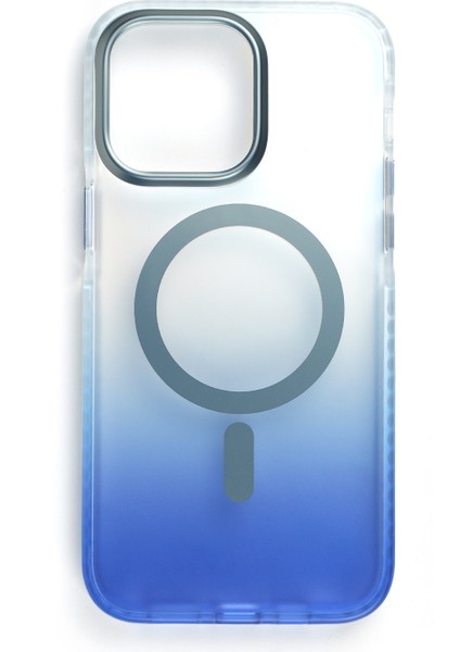 iphone 16 Pro Max Kılıf Magsafe Uyumlu Renk Geçişli Darbe Emici Degrade Kapak