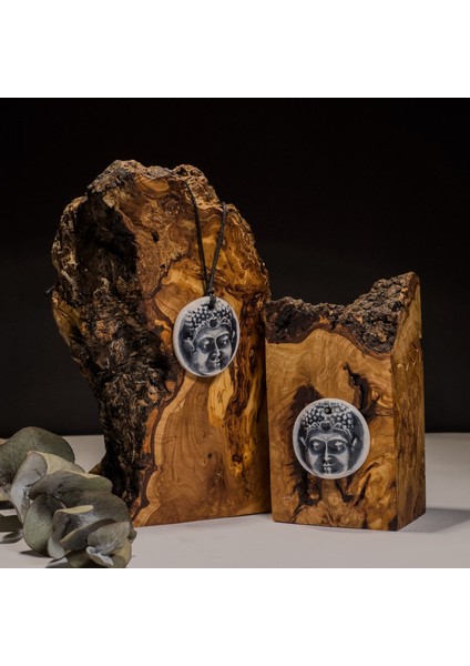 Buda Figürlü Seramik Kolye – Stres ve Denge Kolyesi fırsatları