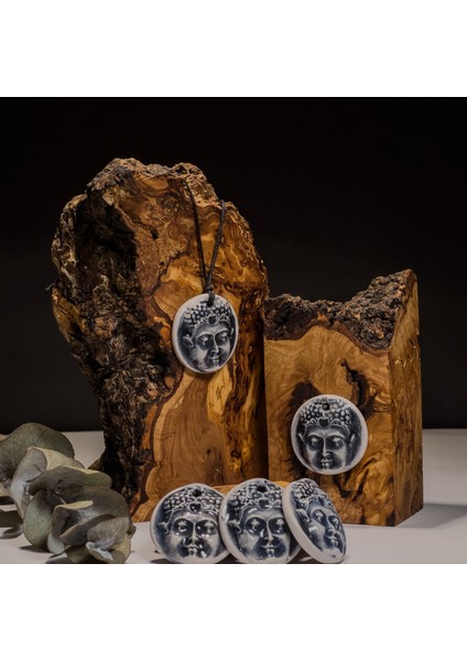 Buda Figürlü Seramik Kolye – Stres ve Denge Kolyesi indirimleri