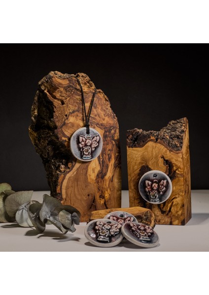 Melekli Lir Seramik Kolye – Stres ve Denge Kolyesi indirimleri