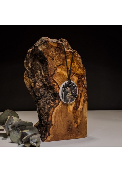 Firavun Kedisi Seramik Kolye – Stres ve Denge Kolyesi