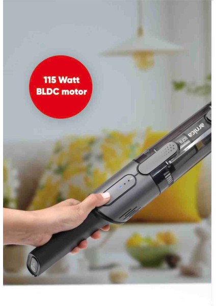 Sofa Şarjlı El Süpürgesi Siyah fırsatları