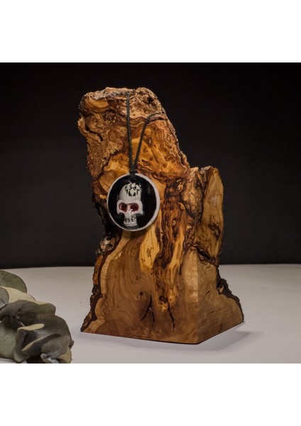 Kafatası Tılsımı Seramik Kolye – Stres ve Denge Kolyesi modelleri