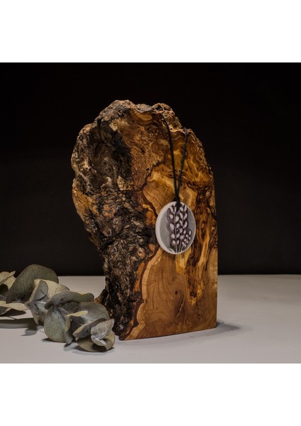 Lavanta Seramik Kolye – Stres ve Denge Kolyesi fiyatları