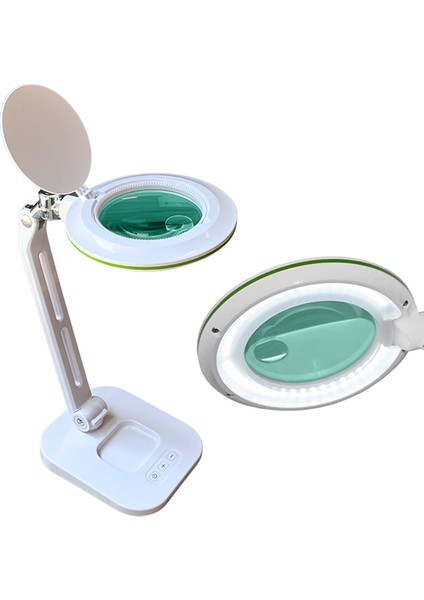 Flexi Masaüstü Büyüteç | Ayarlanabilir Kademeli LED Aydınlatmalı