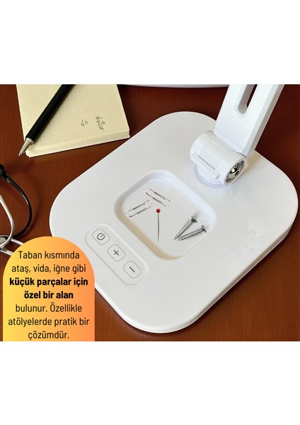 Flexi Masaüstü Büyüteç | Ayarlanabilir Kademeli LED Aydınlatmalı fırsatları