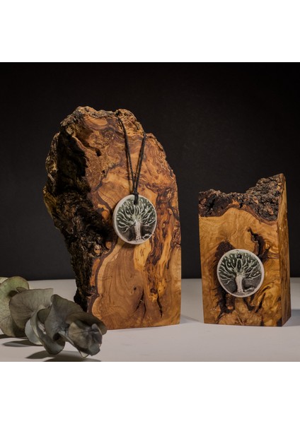 Hayat Ağacı Seramik Kolye – Stres ve Denge Kolyesi fırsatları