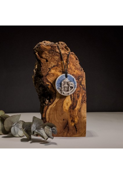 Ayasofya Vav Seramik Kolye – Stres ve Denge Kolyesi