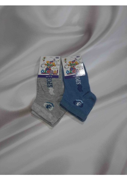 Erkek Çocuk Desenli Yazılı Düz Renk %90 Cotton Rahat Patik Çorap modelleri