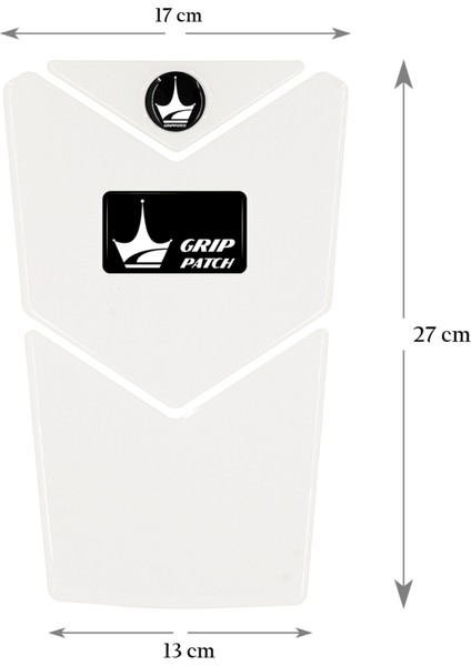 Bmw Gs R1250 2021 ile Uyumlu Kaydırmaz Şeffaf Tank Pad GT14