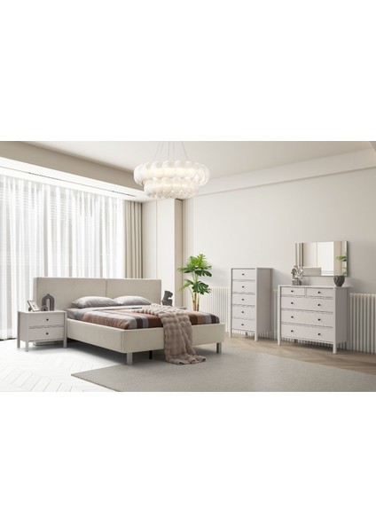 Folt Beige 6 Kapılı Yatak Odası Takımı fiyatları