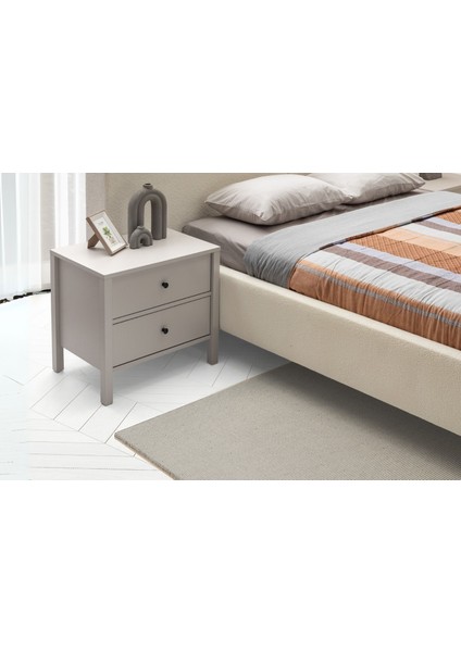 Folt Beige 4 Kapılı Yatak Odası Takımı