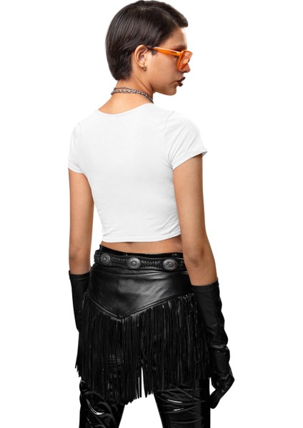 Who’s Afraid Of Little Old Me Yazılı Crop Top, Kadın Taylor Swift Temalı Crop Bluz fiyatları