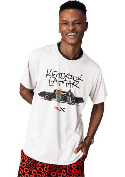 Unisex Gnx Kendrick Lamar Ense Baskılı Tişört, Oversize Kendrick Rap Temalı T-Shirt fiyatları