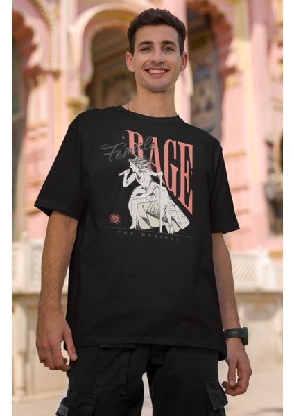 Unisex Female Rage The Musical Baskılı Tişört, Oversize Taylor Swift Temalı T-Shirt fiyatları
