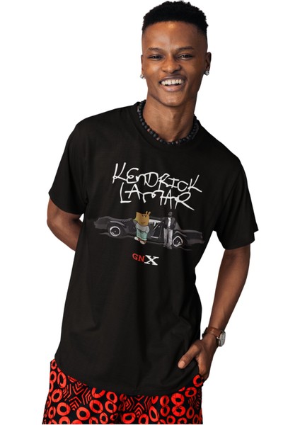 Unisex Gnx Kendrick Lamar Ense Baskılı Tişört, Oversize Kendrick Rap Temalı T-Shirt fiyatları