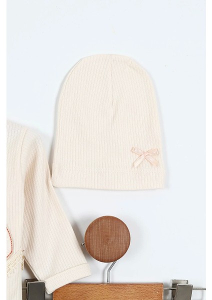 Yeni Doğan Kuğu Nakışlı Patikli Çıtçıtlı 5'li Kız Bebek Hastane Çıkışı fırsatları