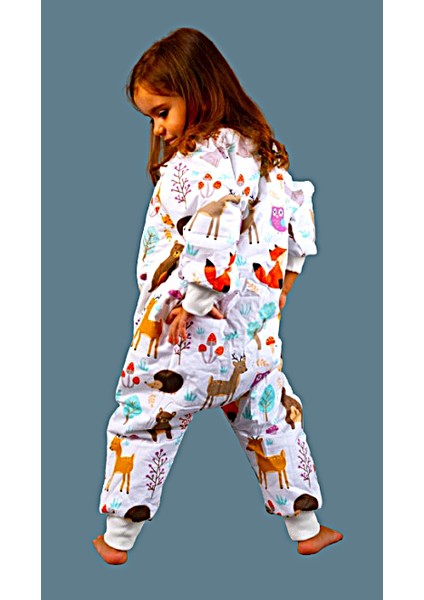 2,5 Tog Kız ve Erkek Çocuk Bebek Kalın Dolgulu Sevimli Hayvanlar Uyku Tulumu fırsatları