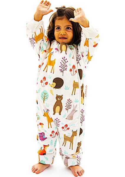 2,5 Tog Kız ve Erkek Çocuk Bebek Kalın Dolgulu Sevimli Hayvanlar Uyku Tulumu indirimleri