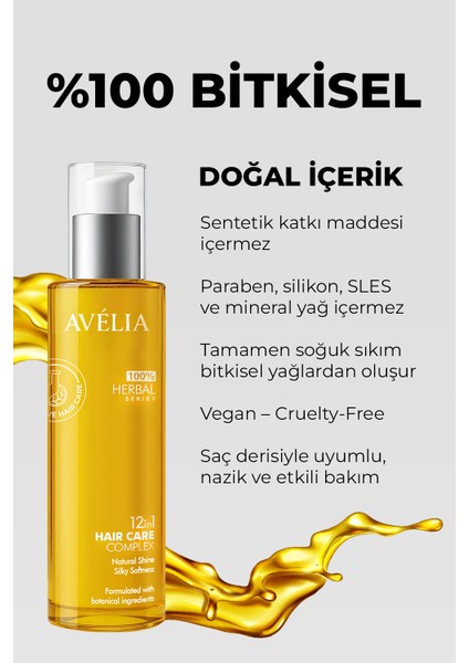 Saç Bakım Yağı Yanmış ve Yıpranmış Saçlar Için Hızlı Saç Uzatan Saç Serumu %100 Bitkisel Formül modelleri