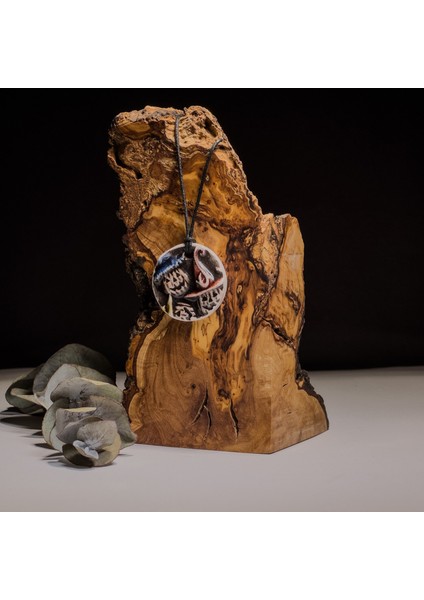 Gece Balkabağı Seramik Kolye – Stres ve Denge Kolyesi modelleri