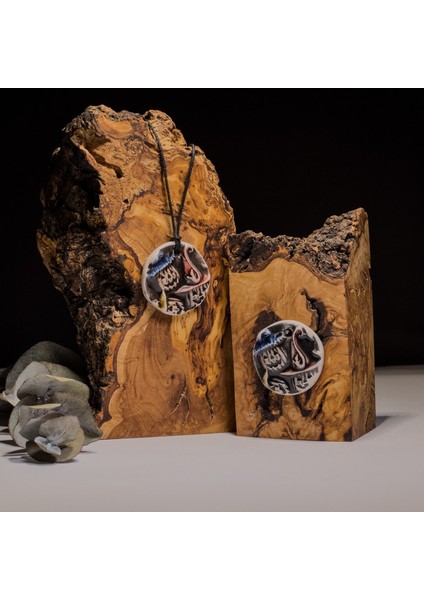 Gece Balkabağı Seramik Kolye – Stres ve Denge Kolyesi fırsatları