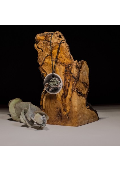 Kaplumbağa Desen Seramik Kolye – Stres ve Denge Kolyesi modelleri