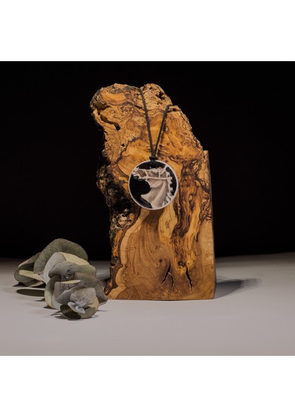 Rüzgarın Oğlu Seramik Kolye – Stres ve Denge Kolyesi