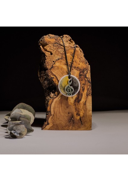 Ruhun Notası Sol Anahtarı Seramik Kolye – Stres ve Denge Kolyesi fiyatları