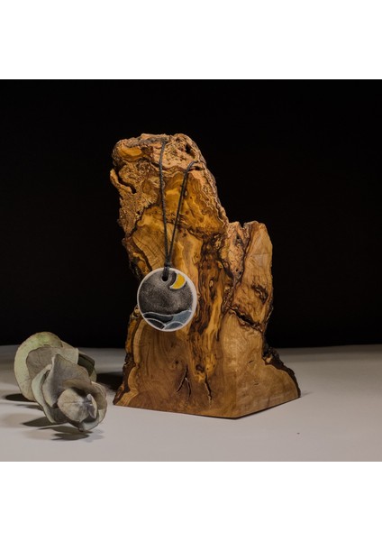 Geceye Yolculuk Seramik Kolye – Stres ve Denge Kolyesi modelleri