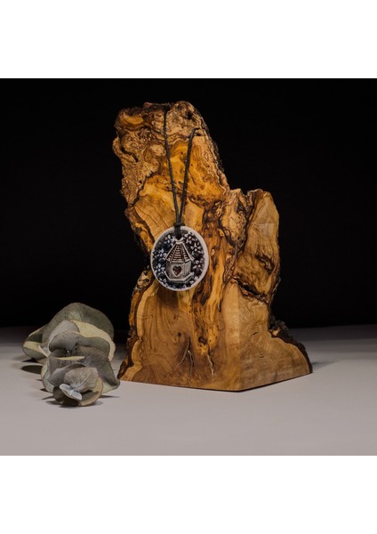 Kalp Evi Seramik Kolye – Stres ve Denge Kolyesi modelleri