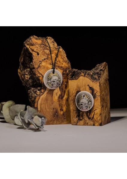 Kabile Ruhu Seramik Kolye – Stres ve Denge Kolyesi fırsatları