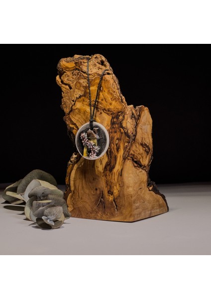 Kırmızı Çiçekli Ev Seramik Kolye – Stres ve Denge Kolyesi modelleri