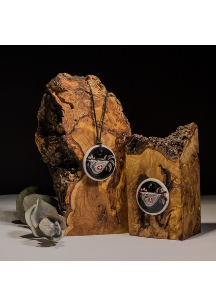 Uçan Horoz Seramik Kolye – Stres ve Denge Kolyesi fırsatları