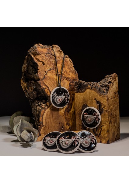 Uçan Horoz Seramik Kolye – Stres ve Denge Kolyesi indirimleri