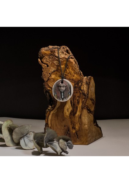 Firavun Yüzü Seramik Kolye – Stres ve Denge Kolyesi modelleri