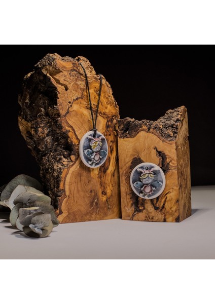 Masal Kahramanı Seramik Kolye – Stres ve Denge Kolyesi fırsatları